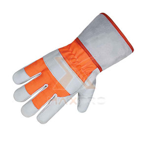 Vêtements de travail, nouvelle arrivée, design personnalisé, gants de travail en cuir de haute qualité, imperméables, ignifuges, antidérapants, personnalisables - Product Image 6