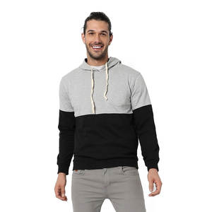 2024 nouveau Style hommes au crochet polaire pull à capuche solide motif imprimé hiver vêtements de plein air pour adultes prix bas - Product Image 1