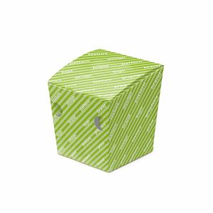กล่องพลาสติกมีฝาปิดสำหรับใส่อาหารทอด กล่องเฟรนช์ฟรายส์ 8x8x10 ซม. แบบสั่งทำพิเศษ - Product Image 1