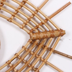 High Quality Eye 70x50 cm <b>MOP</b> Rattan <b>Wall</b> Decoration Elegant New Design Rattan <b>Wall</b> Decoration Handmade in Vietnam - Product Image 4