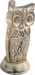 Porte-lunettes en bois fabriqué à la main support de lunettes en forme de visage présentoir de support de lunettes de soleil, spécifications de lunettes - Product Image 5