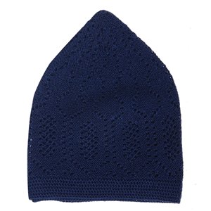 Venta caliente islámica Mslim Mens Worship Knitting Topi Skullcap Beanie Hat Worship Hat en relieve Kufi Caps Takke Skully - Product Image 2
