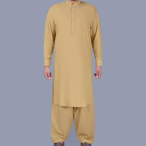 Salwar Kameez Masculino Multicolor, Formal, de Viscosa, de Alta Calidad, Protección Solar, Largo hasta la Rodilla, para Fiestas, Diseño Moderno, Transpirable, Estilo Indio - Product Image 4