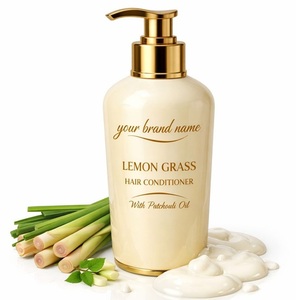 Acondicionador Capilar de Hierba Limón al por Mayor OEM con Aceite de Pachulí, Fórmula Hidratante para Cabello Seco y Encrespado, Suministro a Granel de Marca Privada - Product Image 3