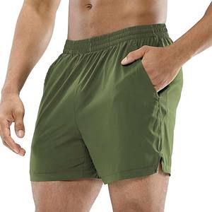 Pantalones cortos para correr 5 "entrenamiento gimnasio pantalones cortos atléticos para hombres secado rápido ligero entrenamiento corto - Product Image 2