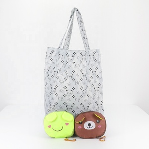 <b>Folding</b> Shopping <b>Bag</b> with Polyester Fiber Handle for Supermarkets - Product Image 3