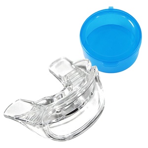 Protector bucal moldeable al por mayor para rechinar los dientes, protector nocturno para el bruxismo, elimina los protectores bucales para apretar los dientes - Product Image 1