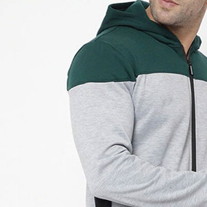 Survêtement à capuche d'hiver pour hommes Vêtements de sport en polyester écologiques confortables pour l'entraînement en salle de sport Jogging et exercice Logo personnalisé - Product Image 6