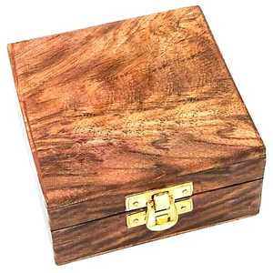 Faizacraft Custom-Size Brass Compass with Wooden <b>Box</b> Engravable Dial Display and <b>for</b> Outdoor <b>Camp</b> Activities - Product Image 1