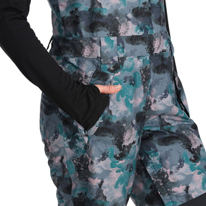 Conception personnalisée bavoirs de ski pour femmes avec tissu isolé imperméable au vent et impression de logo pour les sports d'extérieur d'hiver - Product Image 6