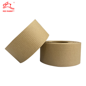 Nhà máy nước kích hoạt cấu trúc lưới gia cố giấy kraft băng in phân hủy sinh học biểu tượng tùy chỉnh Kraft Băng ướt - Product Image 1