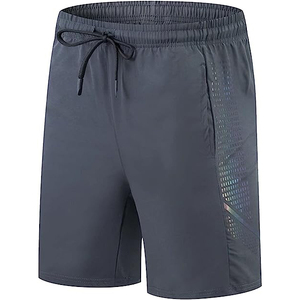 Venta caliente Custom Sweat Pants Short Men double Fitness Gym Pants Shorts con bolsillo Sweat Shorts para hombres Shorts Men Custom - Product Image 5