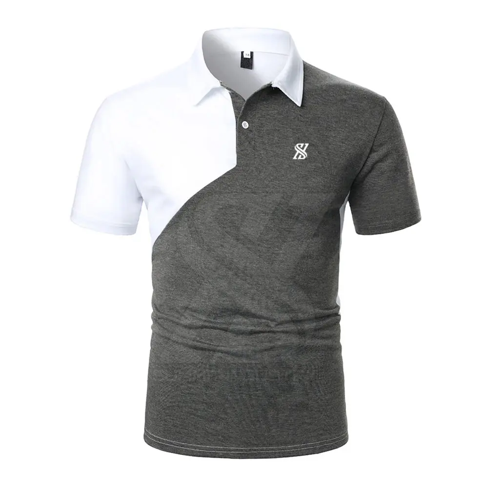 Camiseta polo feita em melhor material personalizada com seu próprio design camiseta polo novo estilo