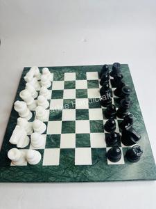 Cao-quty đá cẩm thạch cờ vua <span class=keywords><strong>Set</strong></span> Handmade tại Ấn Độ cho trẻ em quốc tế trong nhà hội đồng quản trị trò chơi bán buôn giá tốt nhất - Product Image 2