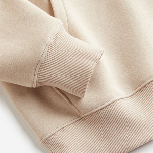 เสื้อมีฮู้ดแขนยาวสำหรับผู้หญิงผ้าถักแบบสวมหัวมีเชือกผูก - Product Image 5