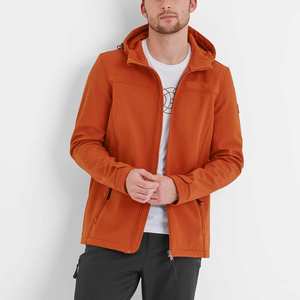 Chaqueta Softshell Impermeable y Cortavientos de Lona OEM, Unisex, con Cierre Vertical, Logotipo Personalizado, Transpirable, para Invierno, Camping y Actividades al Aire Libre - Product Image 4