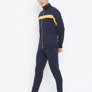 2025 Top vente rayé avant conception hommes survêtements/taille adulte vêtements de sport Style hommes fermeture éclair survêtements - Product Image 3