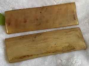 Placa de escala de cuerno de oveja y búfalo artesanales naturales de la mejor calidad para MANGO de cuchillo precio al por mayor de La India - Product Image 4