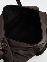 Tas Duffel Travel Bohemian Pria Berbahan Jerami, OEM ODM Label Pribadi Logo Kustom, Tas Bisnis Bermalam Kapasitas Besar