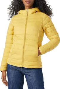 Venta caliente personalizado recortado grueso Patchwork invierno amarillo Gilet Puffer Coat para hombres chaquetas de invierno impermeables para mujeres - Product Image 5