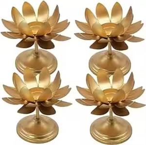 Portavelas de Metal Menorah con 7 brazos Diseño elegante Soporte de vela decorativo de lujo hecho a mano para decoración elegante del hogar - Product Image 6