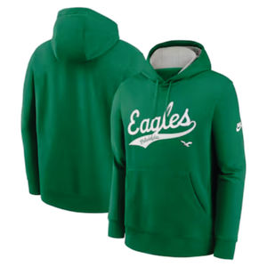 Sudadera con Capucha Personalizable de Diseño Nuevo '47 para Hombre, Color Verde, para Philadelphia, para Double Header Blitz, Estilo Retro, Cornerback - Product Image 3