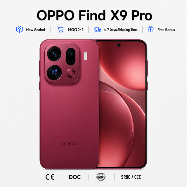 OPPO Find X9 Pro 5G Flagship Deca Core CDMA 7500mAh Huge Battery Dimensity 9500 200MP Hasselblad Telephoto Camera 6.78" 1.5K