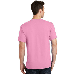 T-shirts pour hommes en coton léger rose respirant 100% coton neufs - Product Image 2
