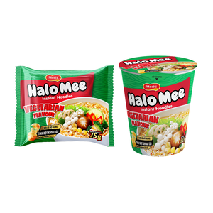 Nouilles instantanées végétariennes riches en protéines, à base de farine de blé, portion individuelle, fabricant OEM ODM sous marque privée au Vietnam - Product Image 2