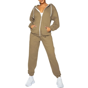 Survêtement unisexe personnalisé en polaire – Ensemble sportif à capuche avec cordon de serrage, léger, en polyester-coton, confortable, grandes tailles - Product Image 5