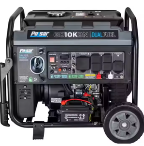 Generador Inverter Portátil de Respaldo para el Hogar, de Combustible Dual, 60Hz, Arranque Eléctrico de 10A, Refrigerado por Aire - Product Image 2