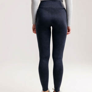 กางเกงเลกกิ้งเอวสูงของผู้หญิงผ้าคอตตอนสแปนเด็กซ์ผ้าไนลอนสำหรับใส่เล่นฟิตเนสโยคะออกกำลังกาย - Product Image 6