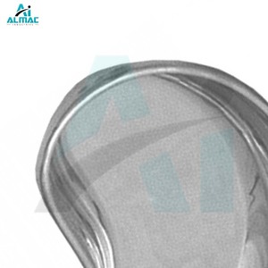 Plato de riñón de acero inoxidable ALMAC diseñado para hospitales y laboratorios resistente al óxido duradero - Product Image 6