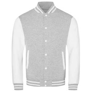 Chaqueta universitaria de moda para hombre, chaquetas bomber de béisbol informales ajustadas de algodón con letras - Product Image 1
