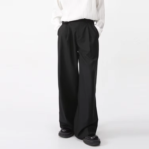 <b>Mens</b> Fashion Baggy <b>Trousers</b> Wide Leg Casual Street Style Pants Custom <b>Print</b> Wholesale - Product Image 1