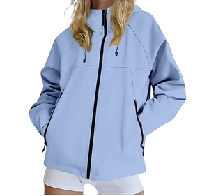 Vestes pour femmes en polyester 100% de couleur unie, très demandées, service OEM, respirantes, en softshell, vente en gros - Product Image 1