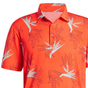 Camiseta corta informal de moda para hombre para polos, Camiseta de punto transpirable cómoda de alta calidad con cuello estampado en blanco puro - Product Image 4