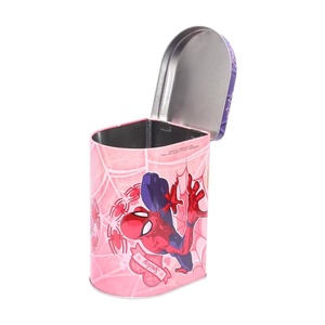 Caja de Embalaje de Dulces de San Valentín con Forma de Buzón Rosa con Diseño de Superhéroe - Product Image 6