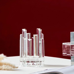 เชิงเทียนที่สวยงามการตกแต่งที่หรูหราเน้นการตกแต่งที่ทันสมัยตารางกลางโรแมนติกและงานรื่นเริงตกแต่งบ้านและห้องนั่งเล่น - Product Image 1