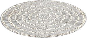 Classic Style Attractive Silver Glass <b>Beaded</b> <b>Placemat</b> Mats Pads for Wedding Parties New Year & Christmas-Whole Sale Price - Product Image 4