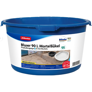 Blauer 90 l Mortelkbel Mit Verstärktem Boden Catégorie de produit : Seau/Bucket - Product Image 2