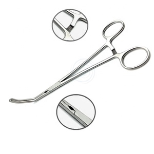 Thomas คีมหนีบหลอดลม anastomosis ของทารก satinsky คีมได้รับการรับรองมาตรฐาน ISO เครื่องมือผ่าตัดแหล่งคู่มือ-Daddy D Pro Basic - Product Image 1