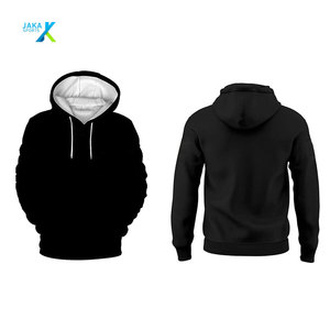 Sudadera con Capucha Deportiva Bordada de Forro Polar 100% Poliéster, Gruesa y Holgada, para Hombre y Mujer, Cálida para Otoño, Estilo Mammoth - Product Image 1