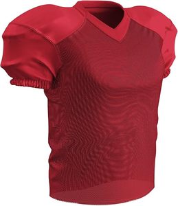 Maillot de football américain respirant personnalisé à manches courtes ensembles d'entraînement avec des techniques imprimées uniformes cousus vierges - Product Image 1