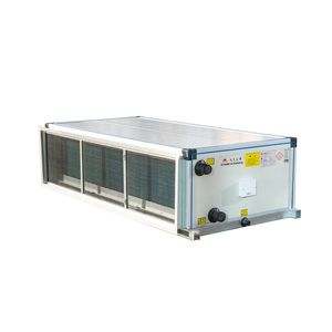 Système HVAC commercial, unité de traitement <span class=keywords><strong>d</strong></span>'air (UTA) montée au plafond, refroidie par <span class=keywords><strong>eau</strong></span>, avec récupération de chaleur - Product Image 3