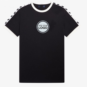 Personalizado impreso personalizado Ringer camisetas serigrafía DTG sublimación Transferencia de Calor colores personalizados Ringer camiseta - Product Image 4