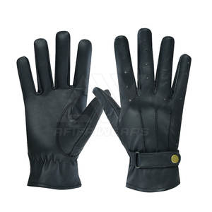 Gants de conducteur en cuir uni respirant de la meilleure qualité pour le travail d'hiver Fonction d'écran tactile Nouvelle arrivée vente au Pakistan - Product Image 1