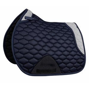 Vente en gros d'ensemble équestre élégant Ensembles de tapis d'équitation Tapis de selle de cheval personnalisé pour chevaux Tapis de selle de dressage - Product Image 4