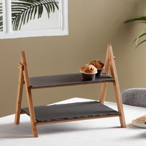 Wood and Resin Cake Stand Elegant Decorative <b>Dessert</b> Stand for Wedding Birthday Party and Modern Home Kitchen Use From India - Product Image 6