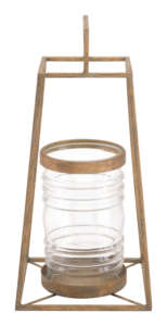 Figurine de lanterne élégante en métal pour décoration de la maison, cadeau de Pâques - Product Image 3